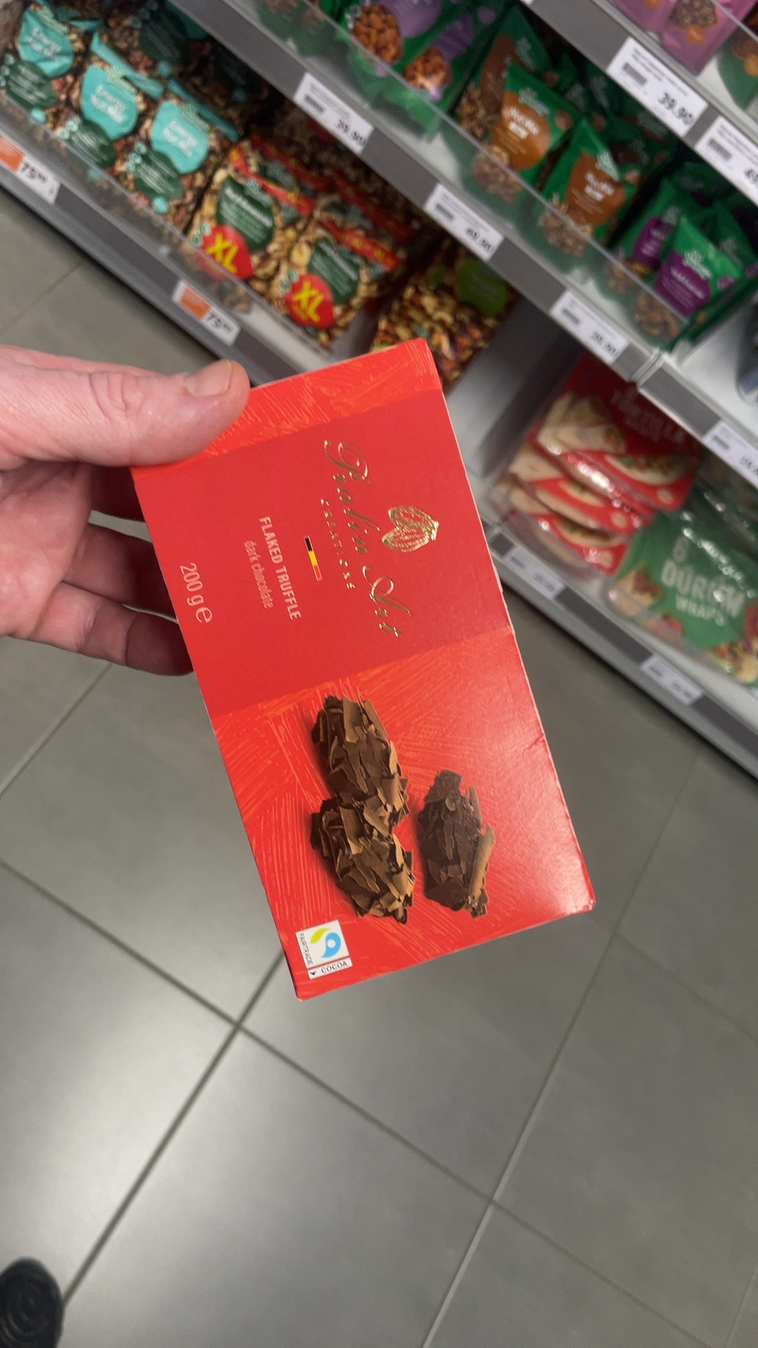 Flaked Truffle Dark Chocolate