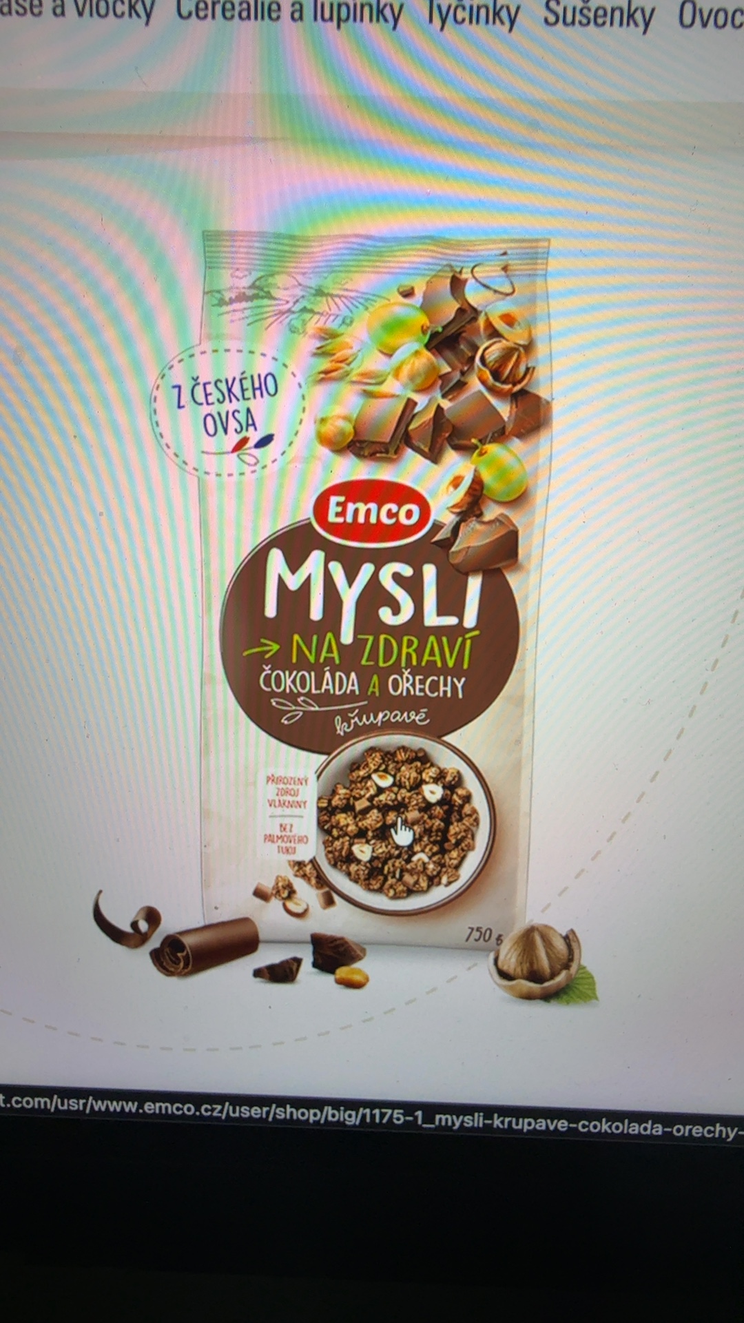 Mysli na Zdraví Crispy Chocolate and Nuts