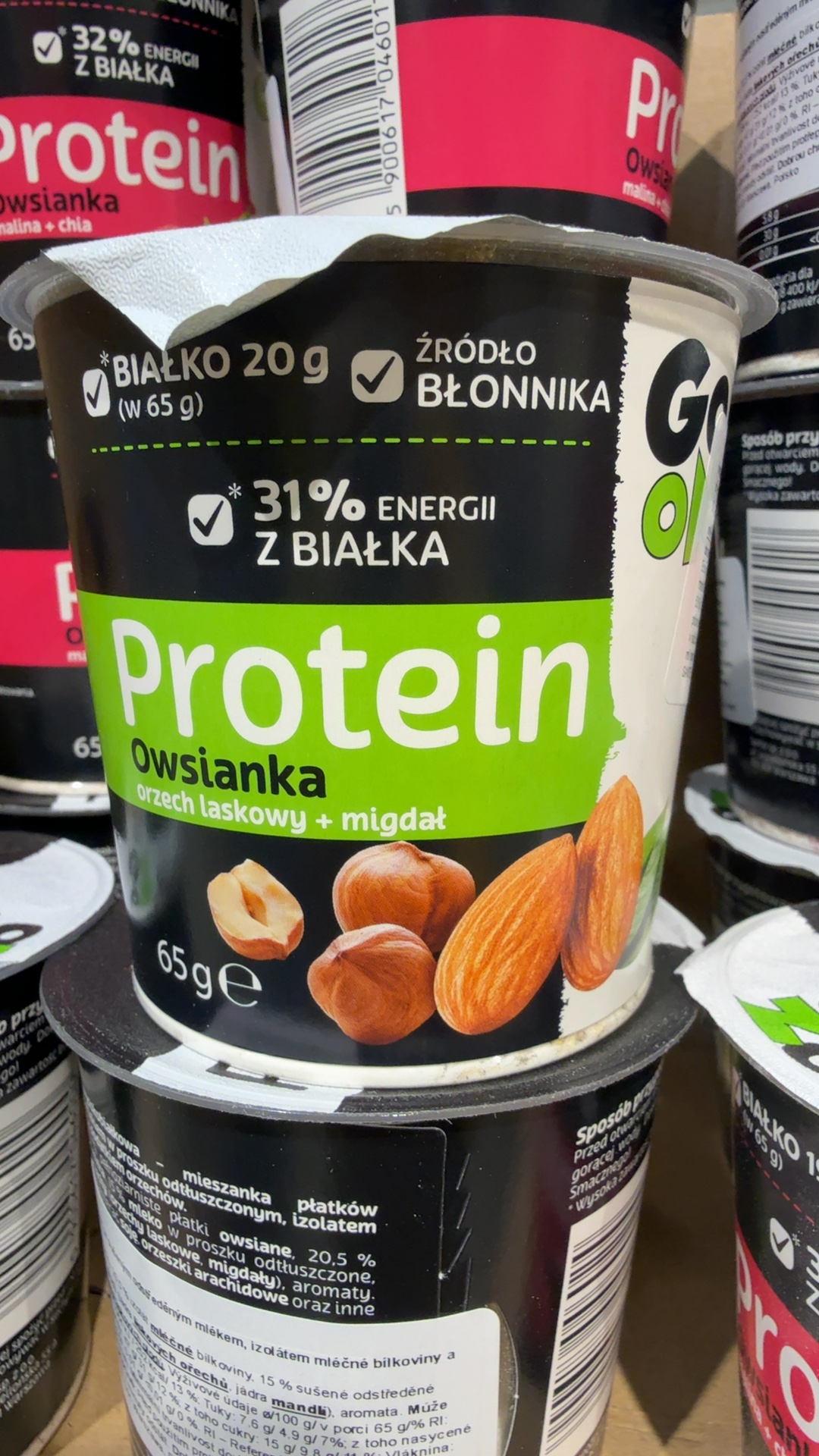Go On! Protein Owsianka Orzech laskowy + migdał
